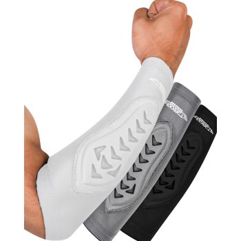 Padded Forearm Compression Sleeve, Basketball Arm Sleeve (Pack of 2)