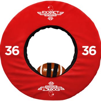 Football Tackle Wheel & Dummies with Straps 36 Inches