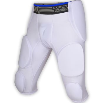 Boys 7-Pad Football Girdle with Cup Pocket (Youth)