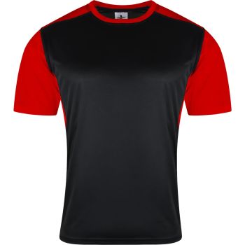 Exxact Sports Crew Neck T Shirts for Boys - Qucik Dry Mesh Performance Boys Tshirts for Workout, Gym and Sports - Youth
