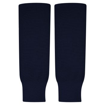 Exxact Sports Knit Hockey Socks | Junior to Senior Sizes | Solid Colors | Multiple Colors-Navy-Small